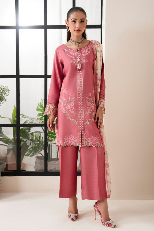 Imrozia Premium I Bloom Core | IP-170 PINK MUSK - Pakistani Designer Dress - by Imrozia Premium - Type : Ladies Clothes - 100% Original at Saira Sultan