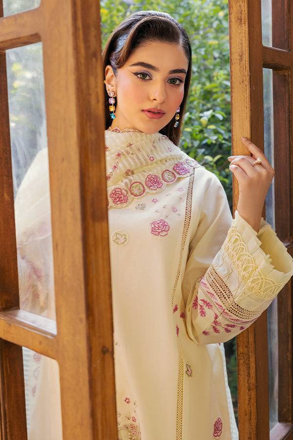 Saffron | Summer Soiree 25 | Dove - Pakistani Designer Dress - by Saffron | Type: Ladies Clothes - 100% Original at Saira Sultan