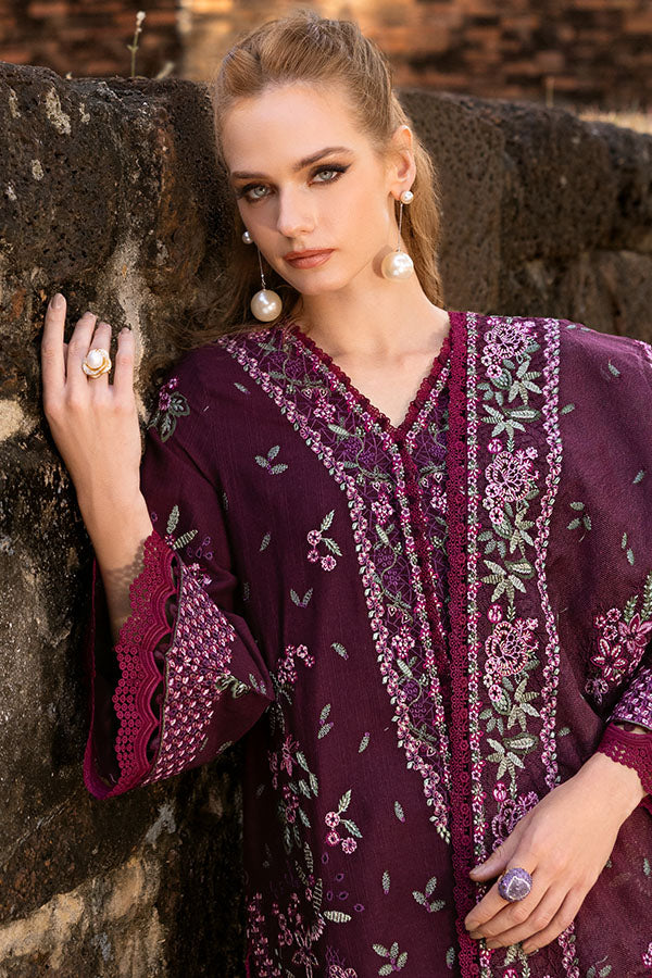 Saffron | Solace Winter Edit | Diana M Plum Khaddar