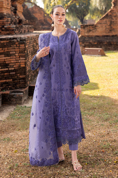 Saffron | Solace Winter Edit | Jasmine XS Lavender Khaddar