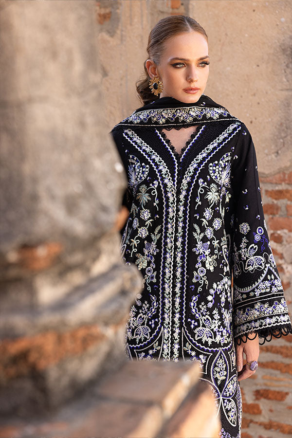 Saffron | Solace Winter Edit | Belle L Black Khaddar