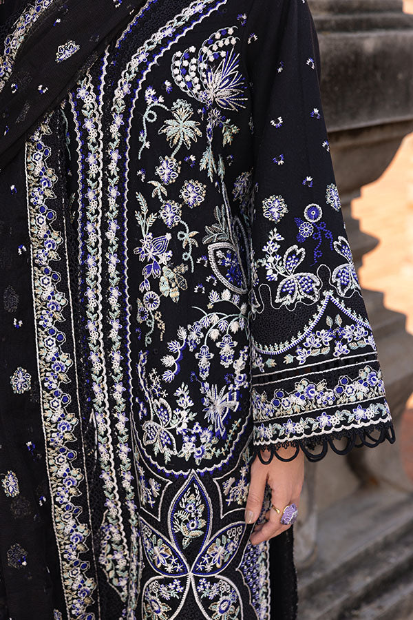 Saffron | Solace Winter Edit | Belle M Black Khaddar