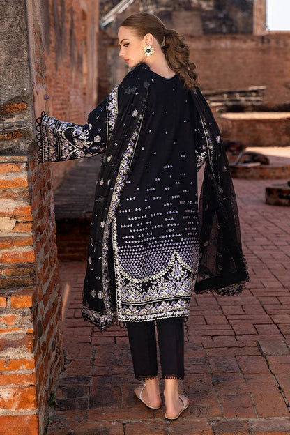 Saffron | Solace Winter Edit | Belle S Black Khaddar
