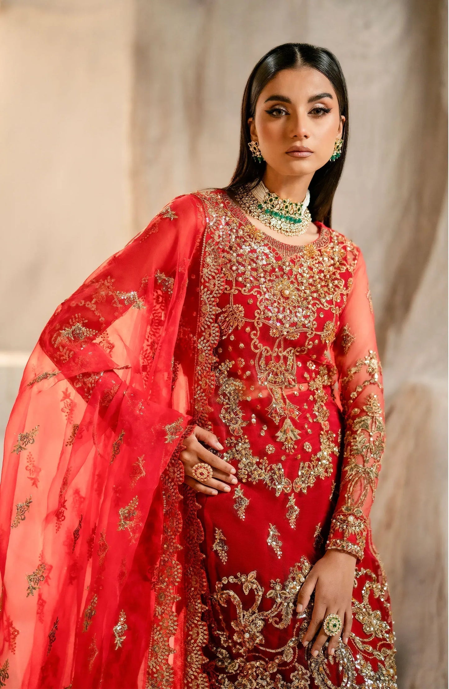 Maryum N Maria | Luxury Formals | MINOO - MW24-567 - Pakistani Designer Dress - by Maryum N Maria | Type: Formal - 100% Original at Saira Sultan
