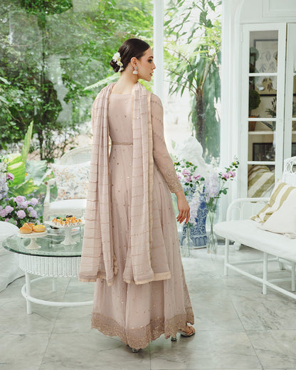 Maryum n Maria | Freesia Ariya Formals | SW23-501 - Lemonade - Sima - Pakistani Designer Dress - by Maryum N Maria | Type: Formal - 100% Original at Saira Sultan