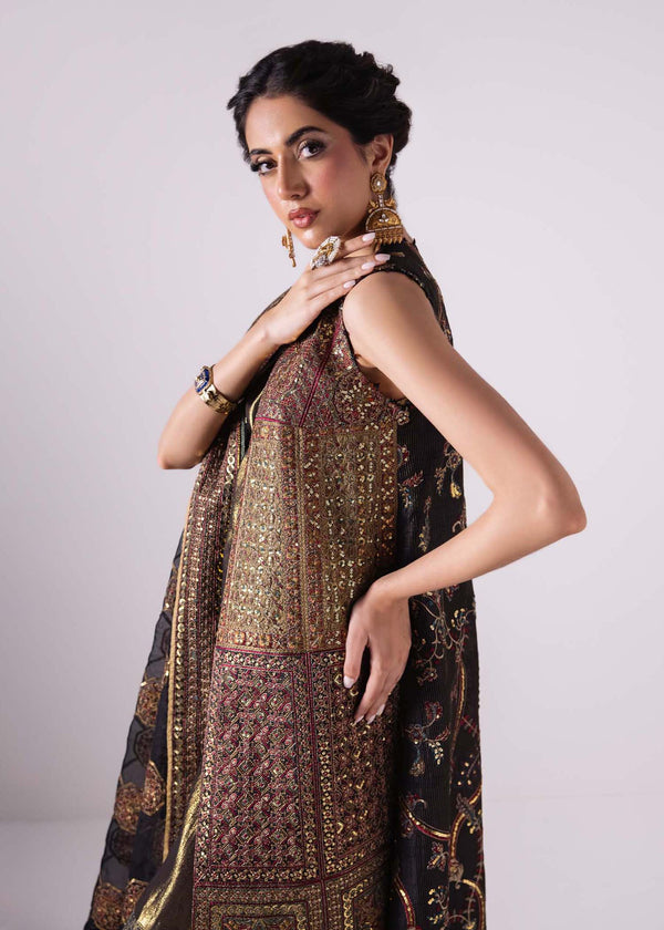 Laj | Elaheh Formals | EMILIA L Gold Silk