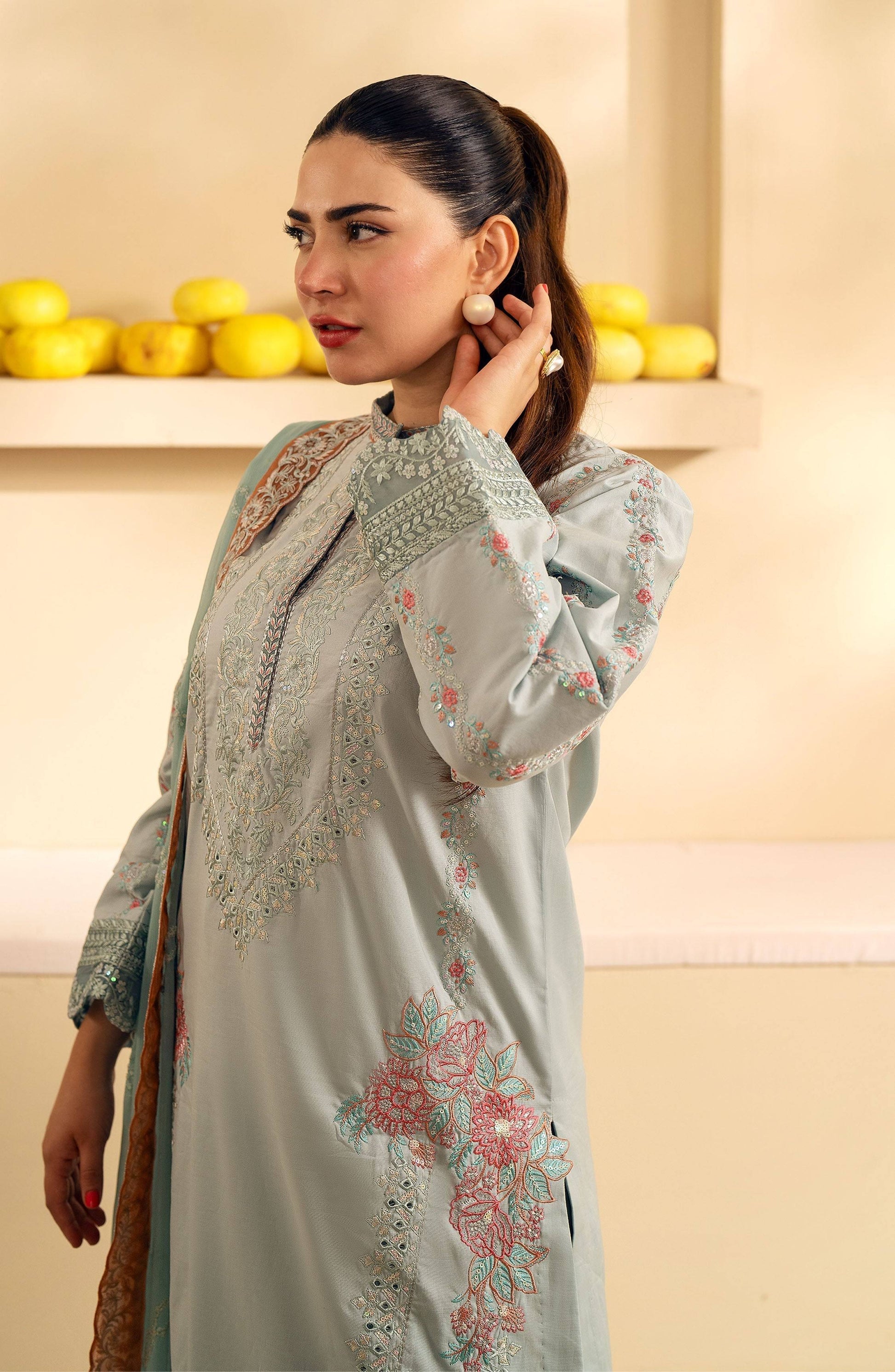Maryum N Maria | Eid Edit 24 | Alisa - Pakistani Designer Dress - by Maryum N Maria | Type: Luxury - 100% Original at Saira Sultan