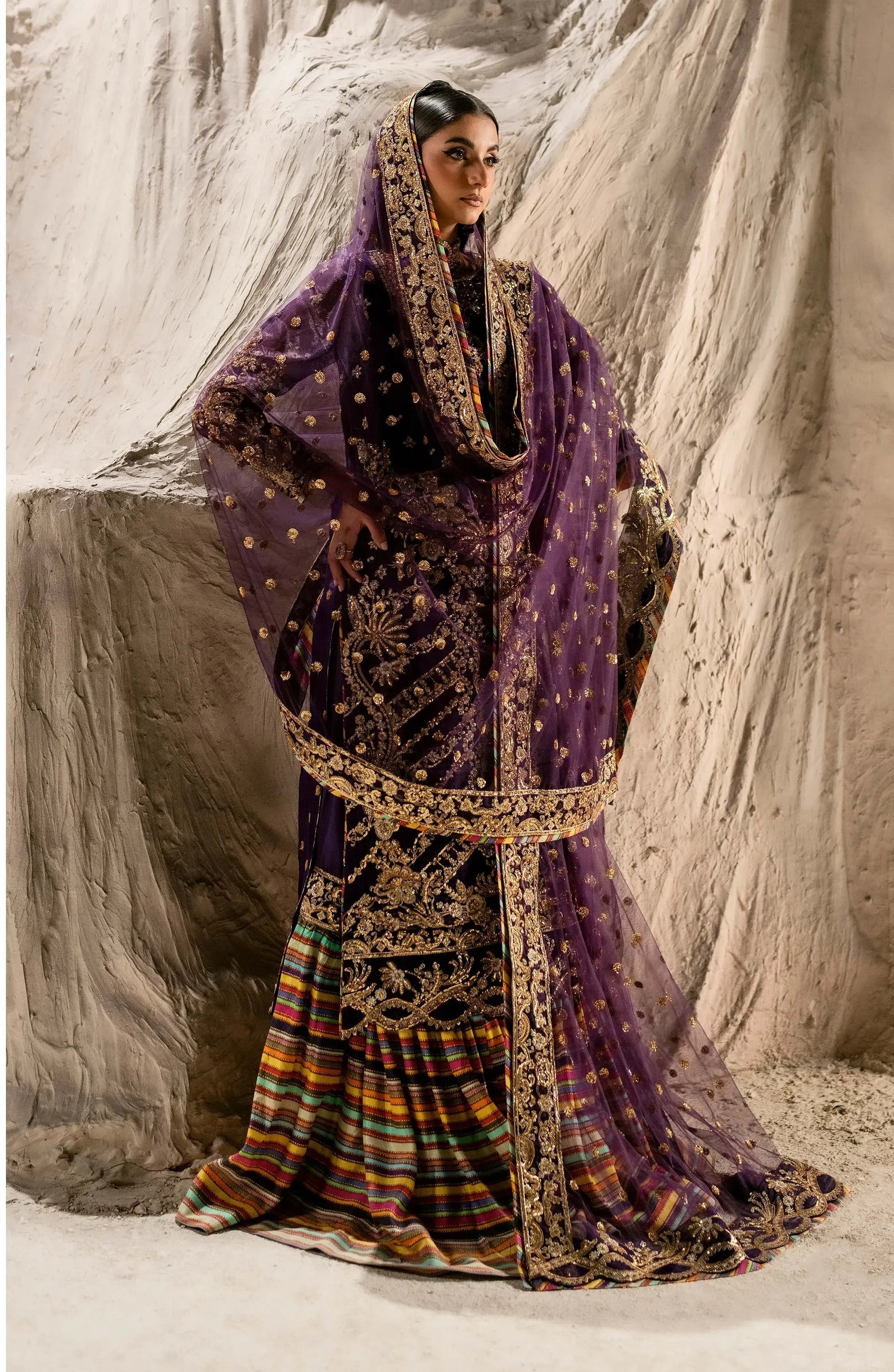 Maryum N Maria | Luxury Formals | ANAHITA-MW24-568 - Pakistani Designer Dress - by Maryum N Maria | Type: Formal - 100% Original at Saira Sultan