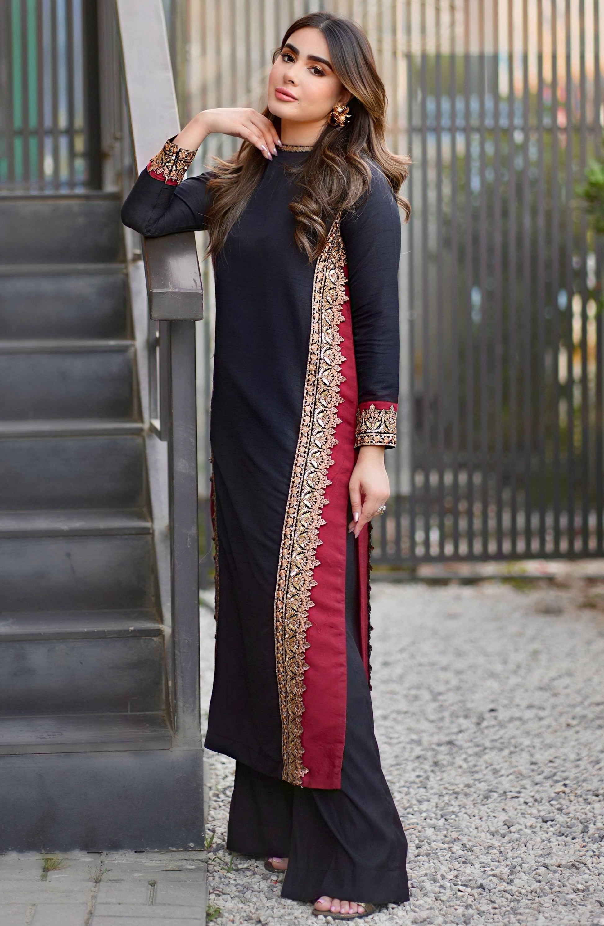 Maryum N Maria | Pret A Luxe | ADELINE - Pakistani Designer Dress - by Maryum N Maria | Type: Luxury - 100% Original at Saira Sultan