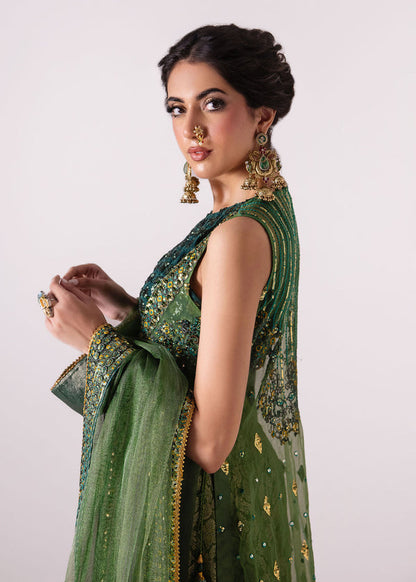 Laj | Elaheh Formals | IRENE XL Green Organza