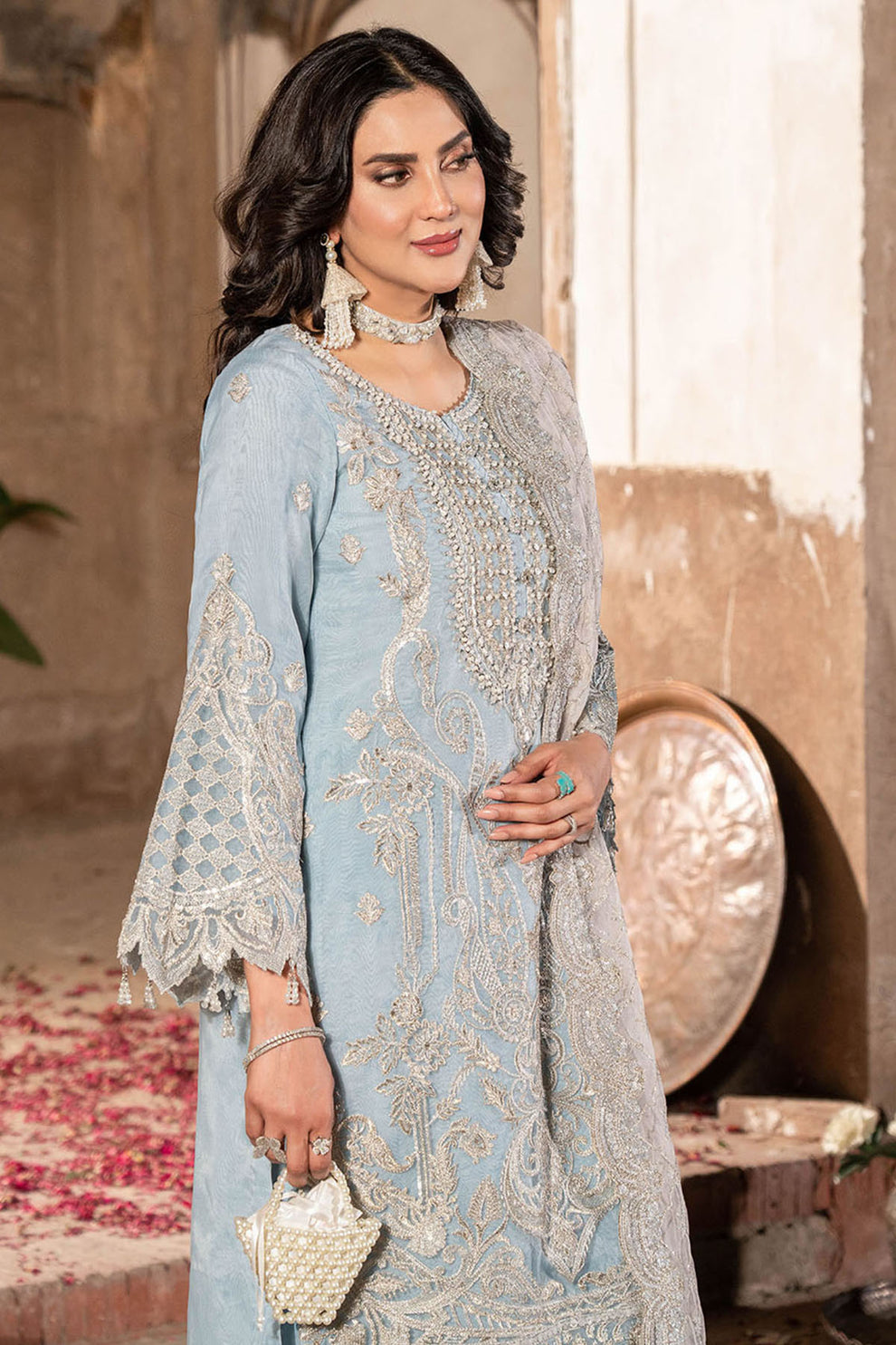 Imrozia Premium | Tehwar Premium | IP-147 ANCHAL - Pakistani Designer Dress - by Imrozia Premium - Type : Ladies Clothes - 100% Original at Saira Sultan