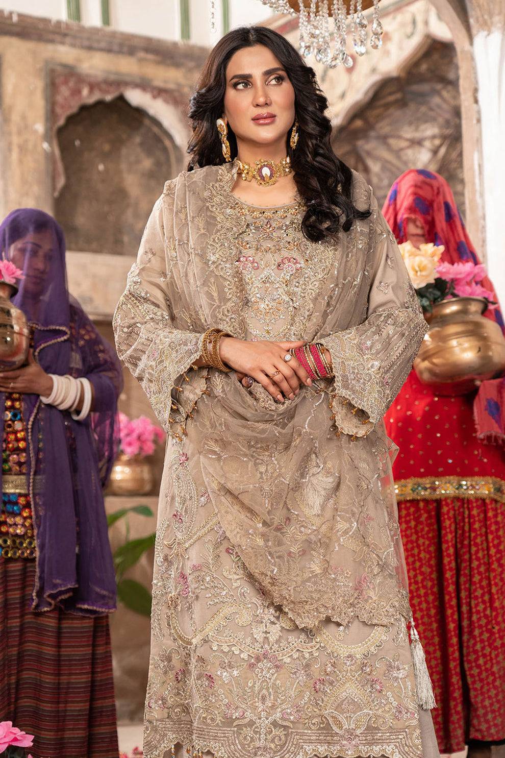 Imrozia Premium | Tehwar Premium | IP-149 RANGOLI - Pakistani Designer Dress - by Imrozia Premium - Type : Ladies Clothes - 100% Original at Saira Sultan