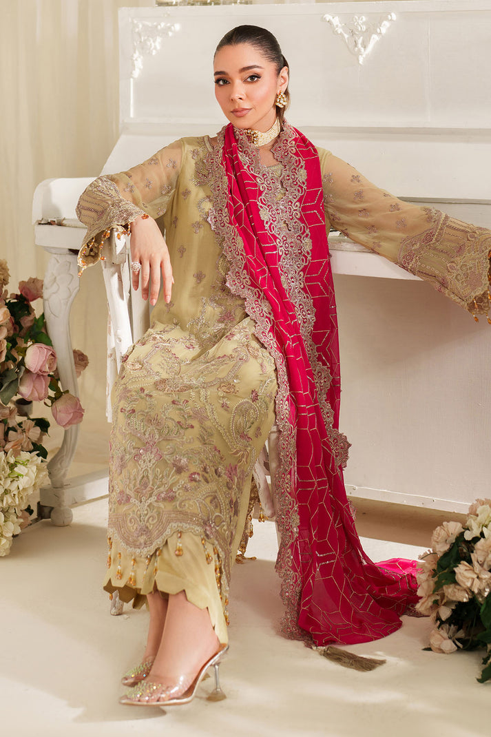 Imrozia Premium| Noore Formals|M-95 DHALIA - Pakistani Designer Dress - by Imrozia Premium - Type : Ladies Clothes - 100% Original at Saira Sultan