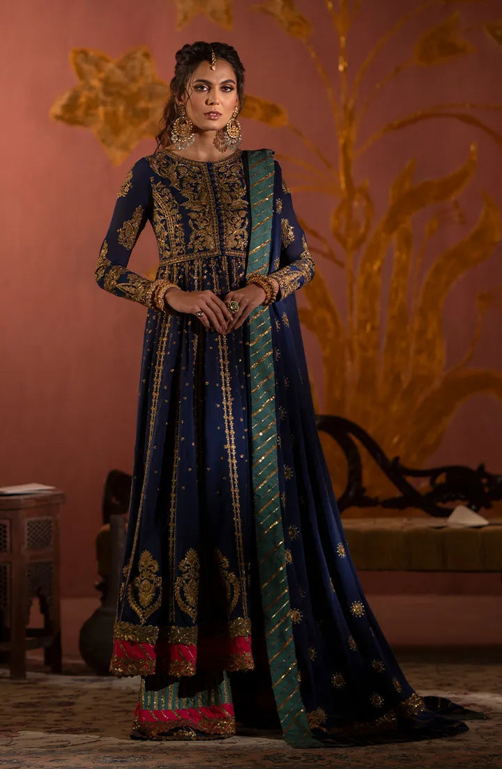 Maryum N Maria | Luxury Formals | SHIZAL - MW24-615 - Pakistani Designer Dress - by Maryum N Maria | Type: Formal - 100% Original at Saira Sultan