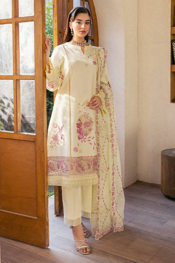 Saffron | Summer Soiree 25 | Dove - Pakistani Designer Dress - by Saffron | Type: Ladies Clothes - 100% Original at Saira Sultan