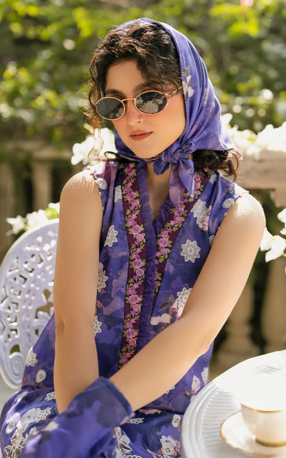 Asifa and Nabeel | Gulkari Summer 25 | Ophelia (GKL-11) L Lavender Lawn