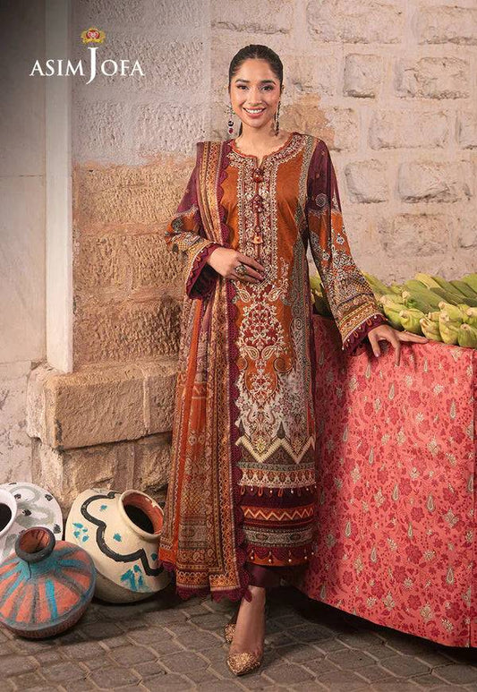 Asim Jofa | Aira Summer Prints | AJAR 20 - Pakistani Designer Dress - by Asim Jofa | Type: Luxury - 100% Original at Saira Sultan