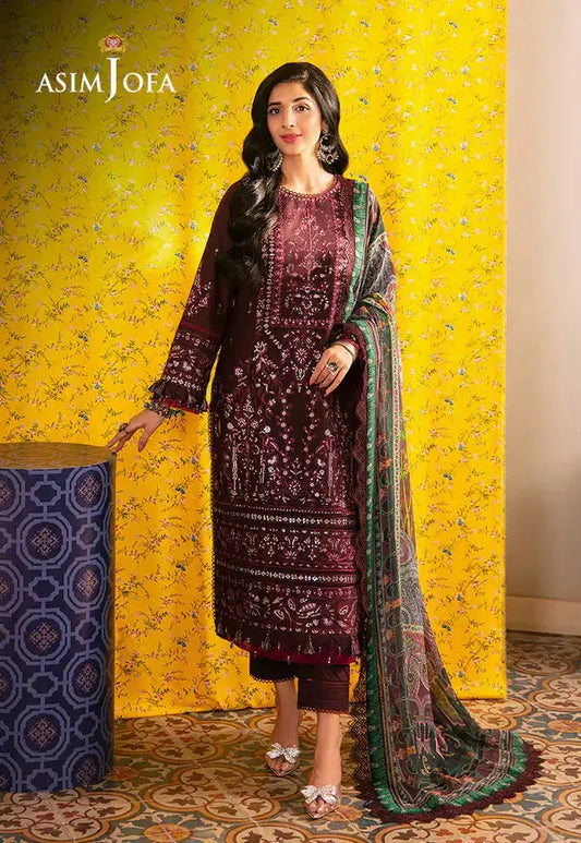 Asim Jofa | Aira Summer Prints | AJAR 34 - Pakistani Designer Dress - by Asim Jofa | Type: Luxury - 100% Original at Saira Sultan