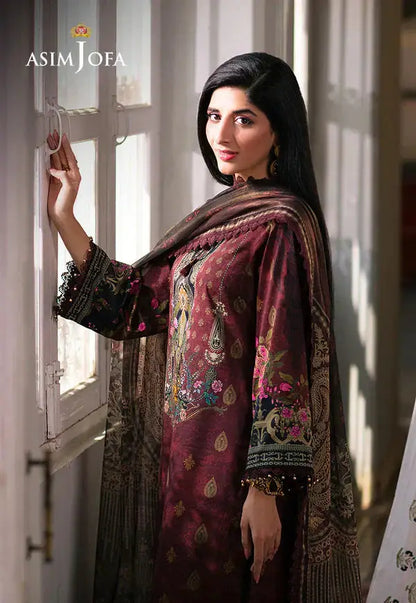 Asim Jofa | Aira Summer Prints | AJAR-19 - Pakistani Designer Dress - by Asim Jofa | Type: Luxury - 100% Original at Saira Sultan