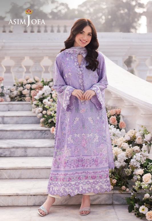 Asim Jofa | Charmuse Silk | AJRS-01 XS Lilac Blended Grip