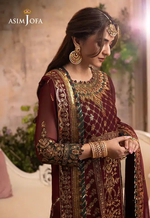 Asim Jofa | Khwab e Naubahar 23 | AJNB-09 - Pakistani Designer Dress - by Asim Jofa | Type: Bridal - 100% Original at Saira Sultan