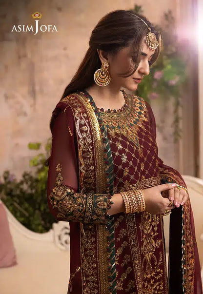 Asim Jofa | Khwab e Naubahar 23 | AJNB-09 - Pakistani Designer Dress - by Asim Jofa | Type: Bridal - 100% Original at Saira Sultan