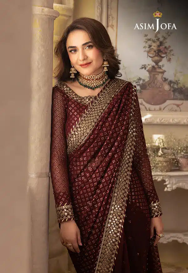 Asim Jofa | Khwab e Naubahar 23 | AJNB-07 - Pakistani Designer Dress - by Asim Jofa | Type: Bridal - 100% Original at Saira Sultan