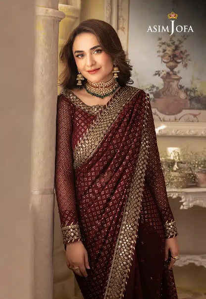 Asim Jofa | Khwab e Naubahar 23 | AJNB-07 - Pakistani Designer Dress - by Asim Jofa | Type: Bridal - 100% Original at Saira Sultan