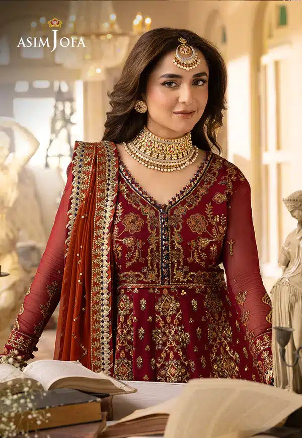Asim Jofa | Khwab e Naubahar 23 | AJNB-10 - Pakistani Designer Dress - by Asim Jofa | Type: Bridal - 100% Original at Saira Sultan