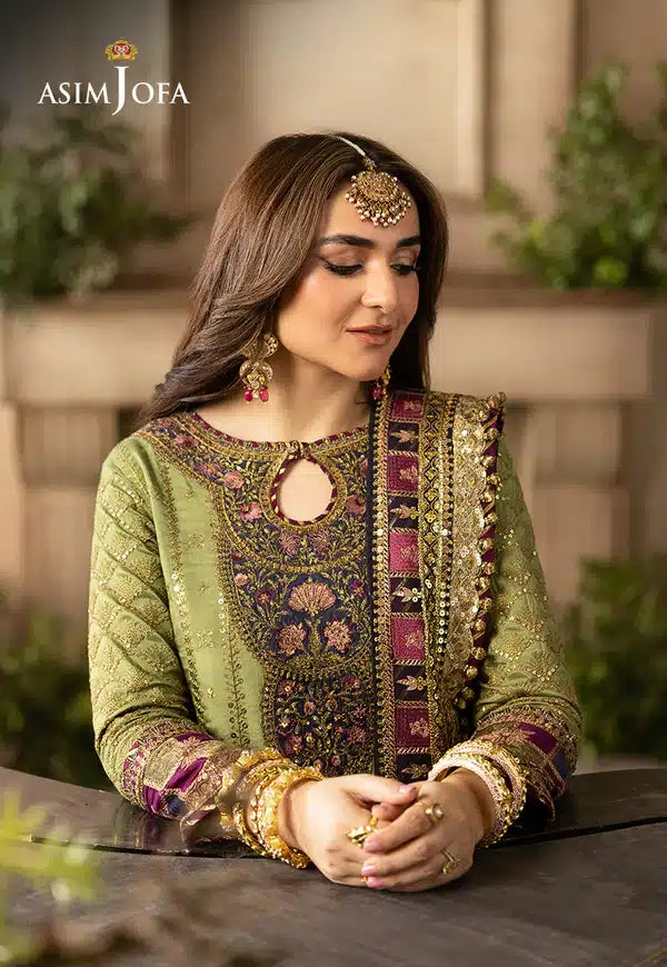 Asim Jofa | Khwab e Naubahar 23 | AJNB-12 - Pakistani Designer Dress - by Asim Jofa | Type: Bridal - 100% Original at Saira Sultan