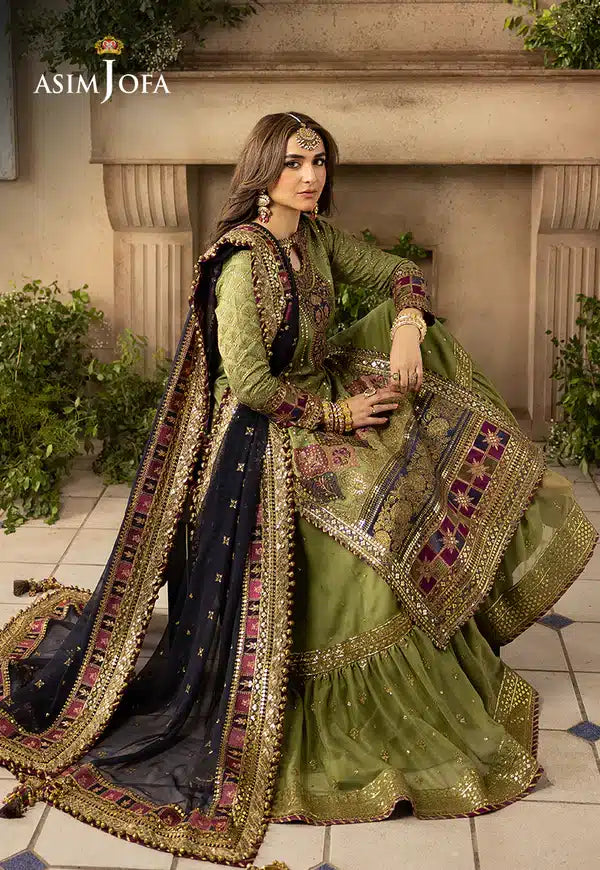 Asim Jofa | Khwab e Naubahar 23 | AJNB-12 - Pakistani Designer Dress - by Asim Jofa | Type: Bridal - 100% Original at Saira Sultan