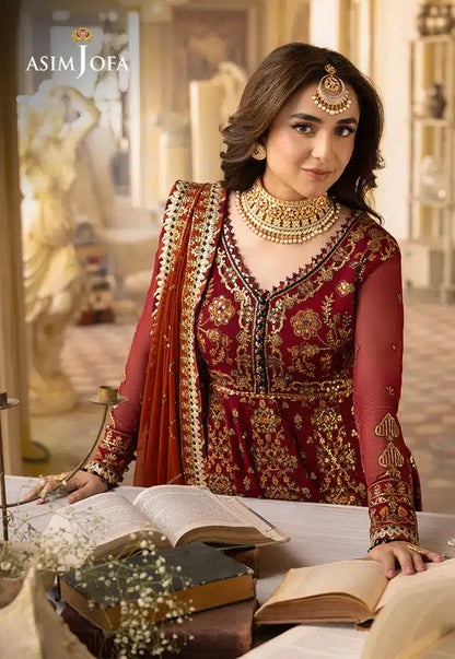 Asim Jofa | Khwab e Naubahar 23 | AJNB-10 - Pakistani Designer Dress - by Asim Jofa | Type: Bridal - 100% Original at Saira Sultan