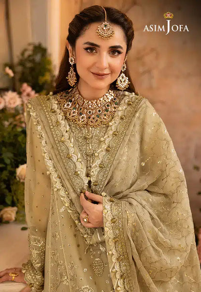 Asim Jofa | Khwab e Naubahar 23 | AJNB-04 - Pakistani Designer Dress - by Asim Jofa | Type: Bridal - 100% Original at Saira Sultan
