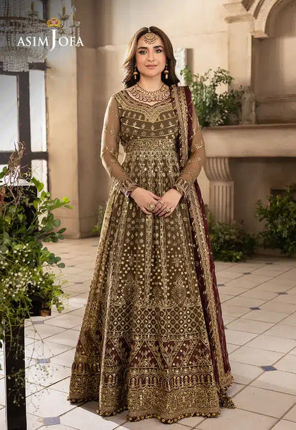 Asim Jofa | Khwab e Naubahar 23 | AJNB-11 - Pakistani Designer Dress - by Asim Jofa | Type: Bridal - 100% Original at Saira Sultan