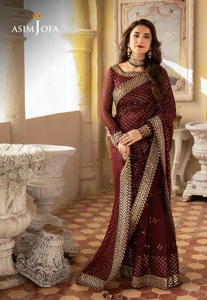 Asim Jofa | Khwab e Naubahar 23 | AJNB-07 - Pakistani Designer Dress - by Asim Jofa | Type: Bridal - 100% Original at Saira Sultan