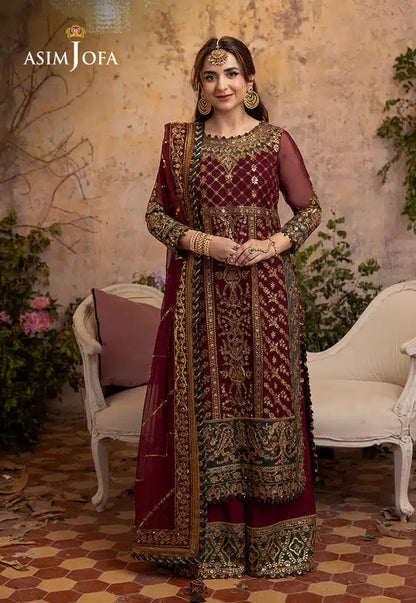 Asim Jofa | Khwab e Naubahar 23 | AJNB-09 - Pakistani Designer Dress - by Asim Jofa | Type: Bridal - 100% Original at Saira Sultan