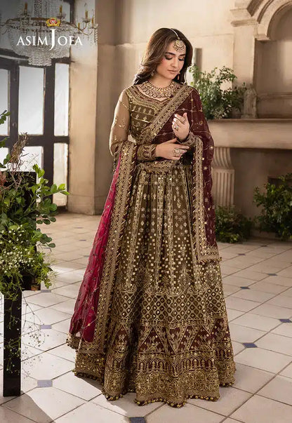 Asim Jofa | Khwab e Naubahar 23 | AJNB-11 - Pakistani Designer Dress - by Asim Jofa | Type: Bridal - 100% Original at Saira Sultan