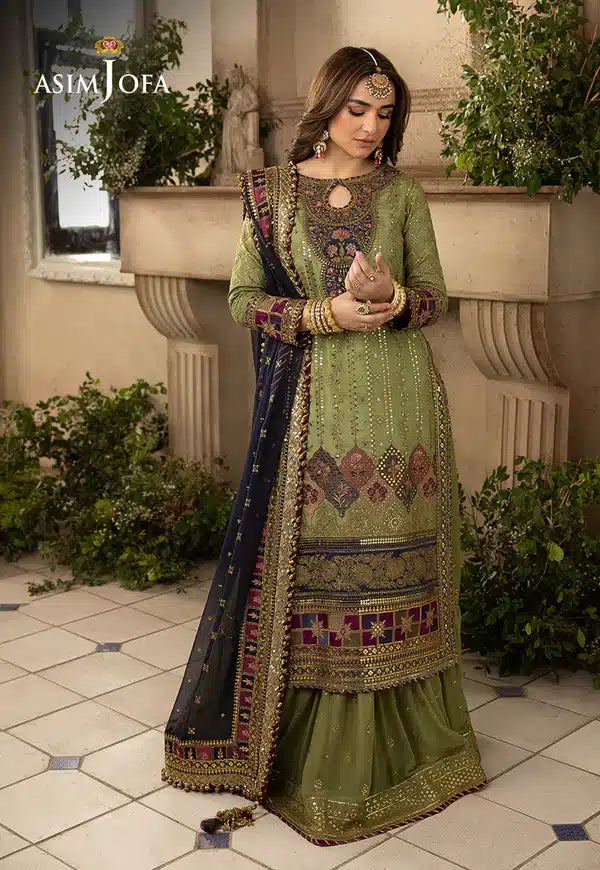 Asim Jofa | Khwab e Naubahar 23 | AJNB-12 - Pakistani Designer Dress - by Asim Jofa | Type: Bridal - 100% Original at Saira Sultan