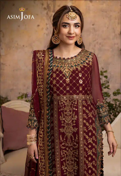 Asim Jofa | Khwab e Naubahar 23 | AJNB-09 - Pakistani Designer Dress - by Asim Jofa | Type: Bridal - 100% Original at Saira Sultan