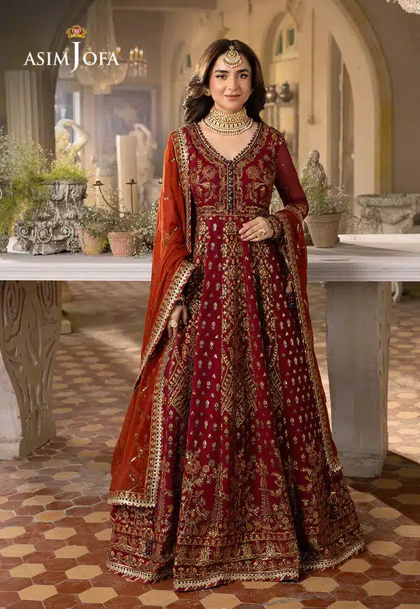 Asim Jofa | Khwab e Naubahar 23 | AJNB-10 - Pakistani Designer Dress - by Asim Jofa | Type: Bridal - 100% Original at Saira Sultan
