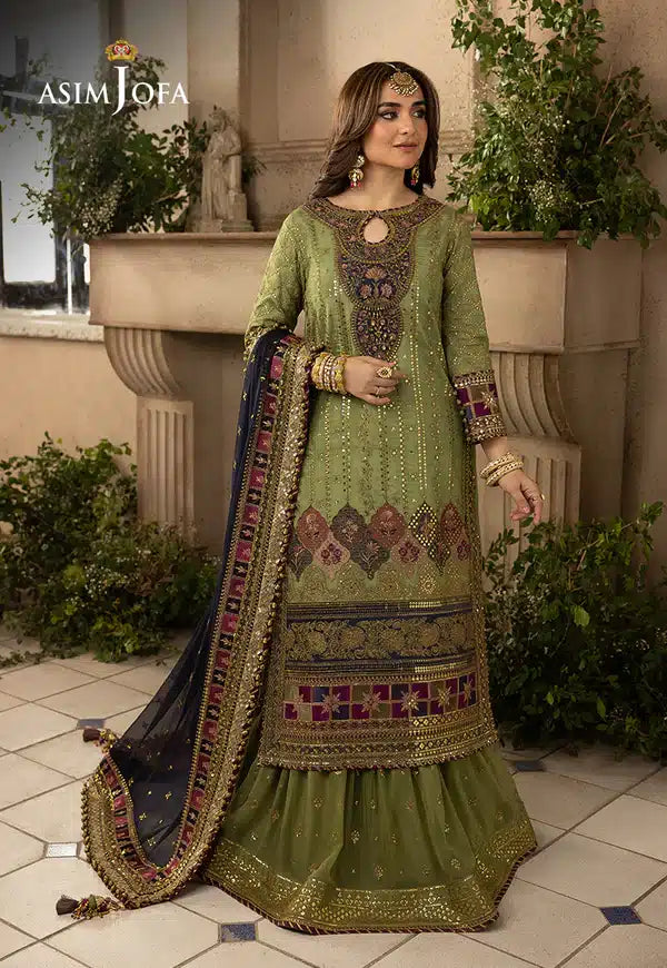 Asim Jofa | Khwab e Naubahar 23 | AJNB-12 - Pakistani Designer Dress - by Asim Jofa | Type: Bridal - 100% Original at Saira Sultan