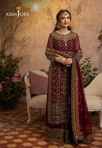 Asim Jofa | Khwab e Naubahar 23 | AJNB-09 - Pakistani Designer Dress - by Asim Jofa | Type: Bridal - 100% Original at Saira Sultan
