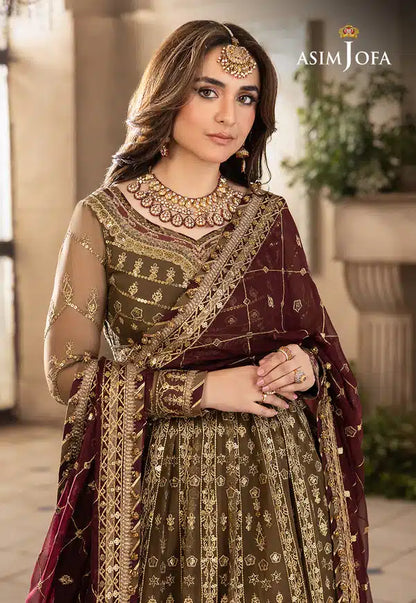 Asim Jofa | Khwab e Naubahar 23 | AJNB-11 - Pakistani Designer Dress - by Asim Jofa | Type: Bridal - 100% Original at Saira Sultan