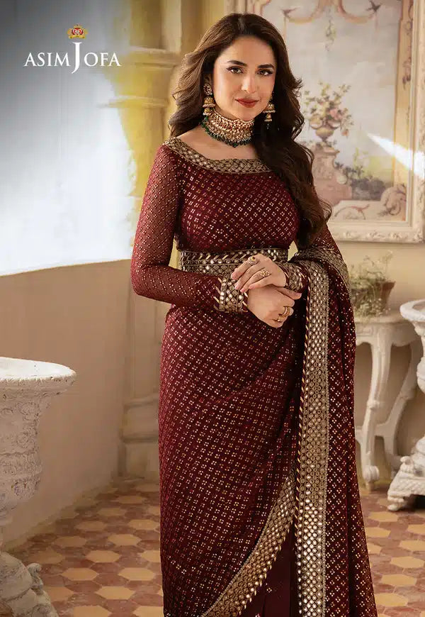Asim Jofa | Khwab e Naubahar 23 | AJNB-07 - Pakistani Designer Dress - by Asim Jofa | Type: Bridal - 100% Original at Saira Sultan