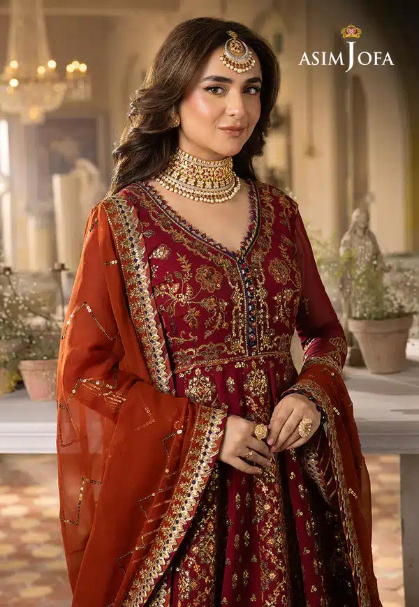 Asim Jofa | Khwab e Naubahar 23 | AJNB-10 - Pakistani Designer Dress - by Asim Jofa | Type: Bridal - 100% Original at Saira Sultan