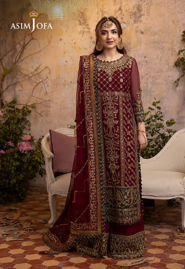 Asim Jofa | Khwab e Naubahar 23 | AJNB-09 - Pakistani Designer Dress - by Asim Jofa | Type: Bridal - 100% Original at Saira Sultan
