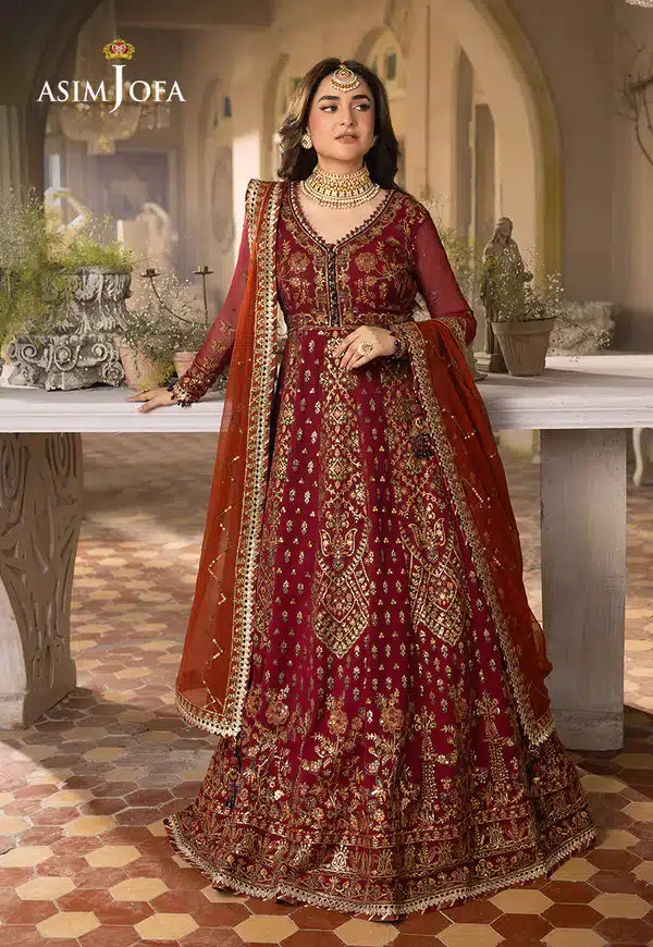 Asim Jofa | Khwab e Naubahar 23 | AJNB-10 - Pakistani Designer Dress - by Asim Jofa | Type: Bridal - 100% Original at Saira Sultan