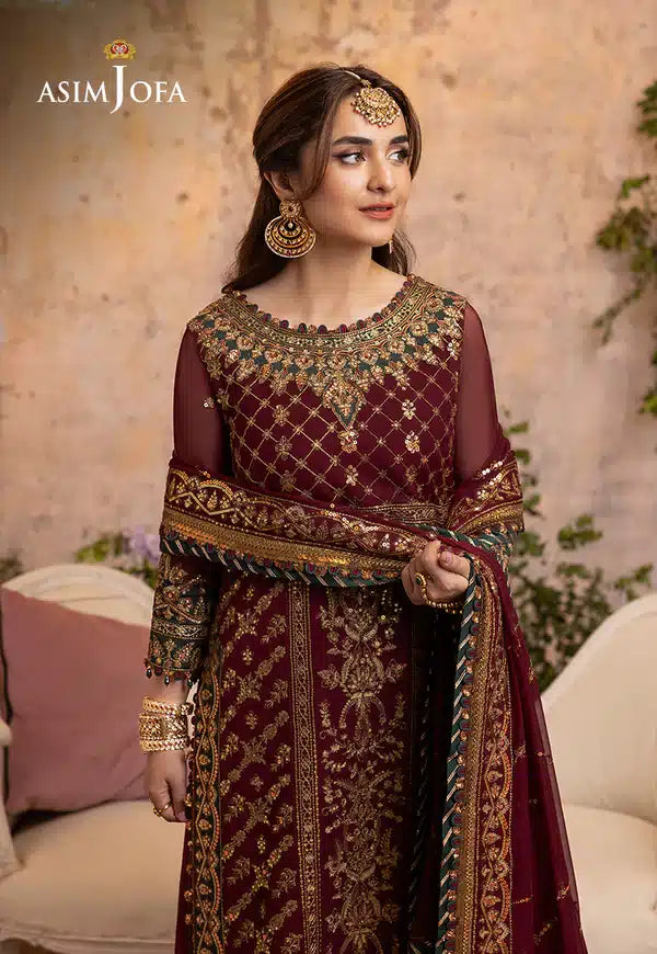 Asim Jofa | Khwab e Naubahar 23 | AJNB-09 - Pakistani Designer Dress - by Asim Jofa | Type: Bridal - 100% Original at Saira Sultan
