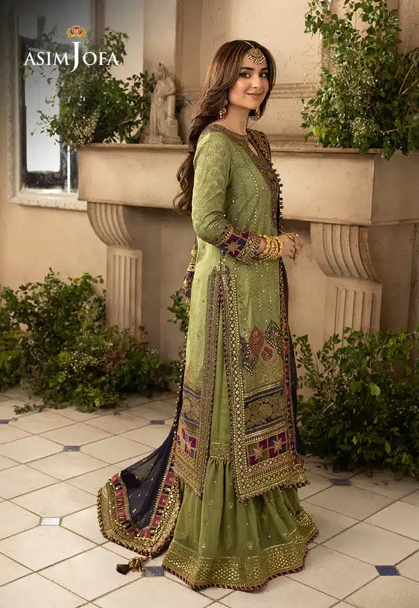 Asim Jofa | Khwab e Naubahar 23 | AJNB-12 - Pakistani Designer Dress - by Asim Jofa | Type: Bridal - 100% Original at Saira Sultan