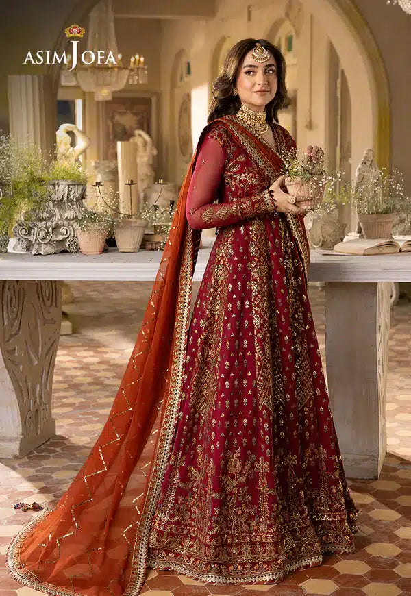 Asim Jofa | Khwab e Naubahar 23 | AJNB-10 - Pakistani Designer Dress - by Asim Jofa | Type: Bridal - 100% Original at Saira Sultan